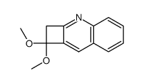 1,1-dimethoxy-1,2-dihydrocyclobuta[b]quinoline Structure