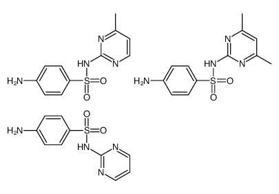 trisulfapyrimidine结构式
