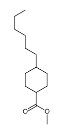 methyl 4-hexylcyclohexane-1-carboxylate结构式