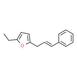 Furan, 2-ethyl-5-[(2E)-3-phenyl-2-propenyl]- (9CI)结构式