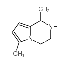 1,6-二甲基-1,2,3,4-四氢吡咯并[1,2-a]吡嗪结构式
