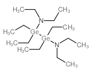 1,2-Digermanediamine, N,N,N,N,1,1,2,2-octaethyl- structure