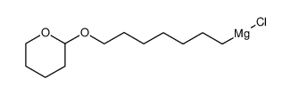 7-tetrahydropyranyloxy-heptyl-magnesium chloride Structure