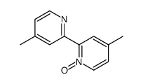 4,4'-二甲基-2,2'-联吡啶1-氧化物结构式
