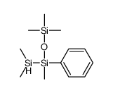 dimethylsilyl-methyl-phenyl-trimethylsilyloxysilane结构式