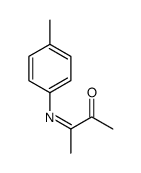 3-(4-methylphenyl)iminobutan-2-one Structure