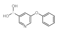 5-Phenoxypyridine-3-boronic acid structure
