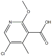 5-Chloro-2-methoxy-4-methylnicotinic acid picture