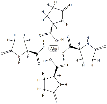 tetrakis(5-oxo-L-prolinato-N1,O2cerium Structure