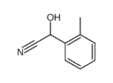 α-hydroxy-2-methylbenzeneacetonitrile Structure