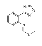 2-(N,N-dimethylaminomethyleneamino)-3-(1',2',4'-oxadiazolyl-3')pyrazine Structure