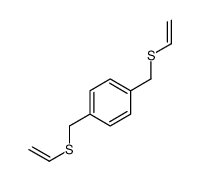 1,4-bis(ethenylsulfanylmethyl)benzene结构式