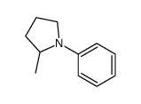 2-METHYL-1-PHENYL-PYRROLIDINE Structure