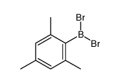 dibromo-(2,4,6-trimethylphenyl)borane结构式