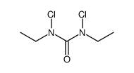 N,N'-diethyl-N,N'-dichloro-urea结构式