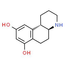 7,9-dihydroxy-1,2,3,4,4a,5,6,10b-octahydrobenzo(f)quinoline Structure