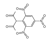 3-(2,4,6-trinitrophenyl)-2,4-pentanedione Structure