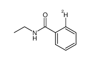 N-Ethyl-o-deuterobenzamide Structure