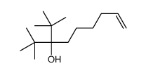 3-tert-butyl-2,2-dimethylnon-8-en-3-ol结构式