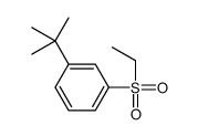 1-tert-butyl-3-ethylsulfonylbenzene Structure
