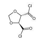 1,3-Dioxolane-4,5-dicarbonyl dichloride, (4R-trans)- (9CI) picture