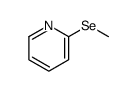 2-methylselanylpyridine Structure