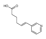 6-pyridin-3-ylhex-5-enoic acid结构式