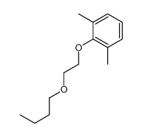2-(2-butoxyethoxy)-1,3-dimethylbenzene结构式