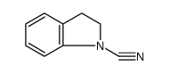 1H-Indole-1-carbonitrile, 2,3-dihydro Structure