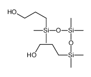 3-[[[3-hydroxypropyl(dimethyl)silyl]oxy-dimethylsilyl]oxy-dimethylsilyl]propan-1-ol Structure