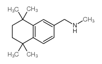 N-methyl-1-(5,5,8,8-tetramethyl-6,7-dihydronaphthalen-2-yl)methanamine结构式