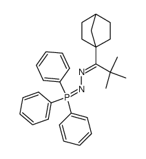 2,2-dimethyl-1-(1-norbornyl)-1-propanone triphenylphosphoranylidenehydrazone结构式