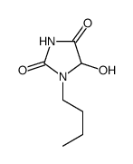 1-butyl-5-hydroxyimidazolidine-2,4-dione结构式