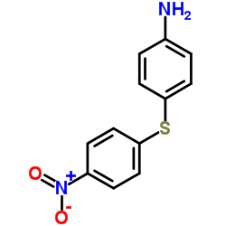 p-[(p-Nitrophenyl)thio]aniline Structure