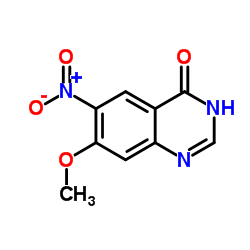 7-Methoxy-6-nitro-4(1H)-quinazolinone structure