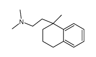 N,N-dimethyl-2-(1-methyl-3,4-dihydro-2H-naphthalen-1-yl)ethanamine结构式