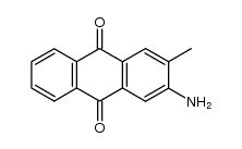 2-amino-3-methyl-9,10-anthraquinone Structure