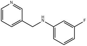(3-Fluoro-phenyl)-pyridin-3-ylmethyl-amine structure