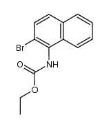 ethyl (2-bromonaphthalen-1-yl)carbamate Structure