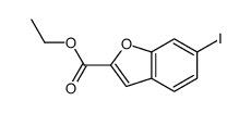 Ethyl 6-iodo-1-benzofuran-2-carboxylate结构式
