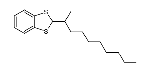 2-(decan-2-yl)benzo[d][1,3]dithiole Structure