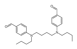4-[butyl-[4-(N-butyl-4-formylanilino)butyl]amino]benzaldehyde Structure