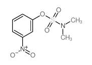 Sulfamic acid,N,N-dimethyl-, 3-nitrophenyl ester structure