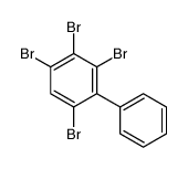 1,2,3,5-tetrabromo-4-phenylbenzene结构式