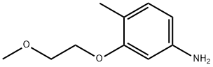 3-(2-甲氧基乙氧基)-4-甲基苯胺结构式