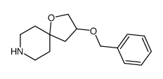 3-(Benzyloxy)-1-oxa-8-azaspiro[4.5]decane Structure