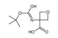 3-Boc-amino-3-oxetanecarboxylic acid structure