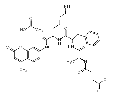 N-Succinyl-Ala-Phe-Lys 7-amido-4-methylcoumarin acetate salt picture