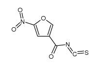 5-nitro-3-furoyl isothiocyanate Structure