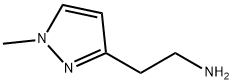 2-(1-甲基-1H-吡唑-3-基)乙-1-胺结构式
